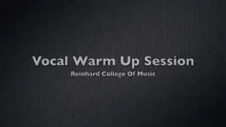 Singing Lessons - Vocal Warm Up Exercises (PART 1 of 3)
