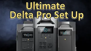 The ULTIMATE EcoFlow Delta Pro Setup for Long Term Blackouts and Emergency Preparedness