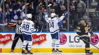 Auston Matthews 4th of the Season vs Boston Bruins w/Joe Bowen Commentary (6/11/2021)