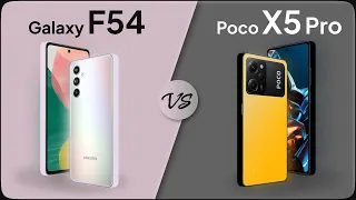 Galaxy F54 vs Poco X5 Pro Comparison |@MobileNerdTech