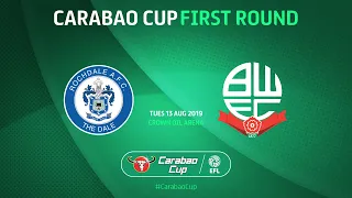 HIGHLIGHTS | Rochdale v Bolton Wanderers - Carabao Cup Round One