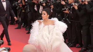 Cannes 2019: Aishwarya looks stunning in white feathered, tulle dress