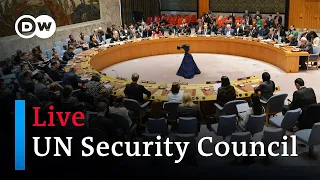 Live: UN Security Council to vote on US draft resolution on Gaza | DW News