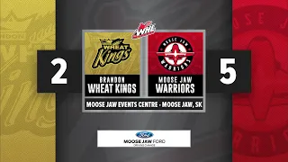 Moose Jaw Ford Highlights | Warriors (5) vs Brandon (2) - Sept 29