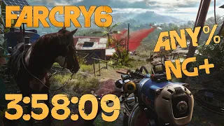 Far Cry 6 - Any% Full Story NG+ SPEEDRUN - 3:58:09 (WORLD RECORD)