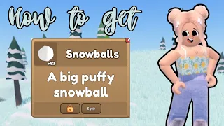 How to Get *SNOWBALLS* - 2 Methods! ❄️ | Wild Horse Islands