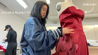 a REALISTIC week in my life | parsons school of design, art school vlog, fashion design student