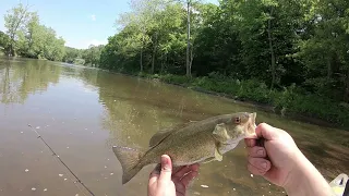 solo french creek smallmouth float #frenchcreek #bassfishing