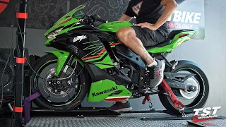 2023+ Kawasaki ZX-4RR Shoots Flames! Dyno Day + Power Gains