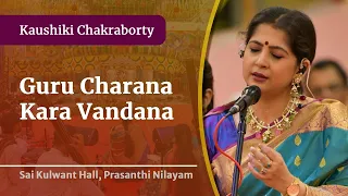 Guru Charana Kara Vandana | Vidushi Kaushiki Chakraborty | Sai Kulwant Hall