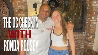 Ronda Rousey Checks In With Daniel Cormier