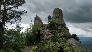 Хребет Уна-Коз, скала "Чертов палец". часть 1