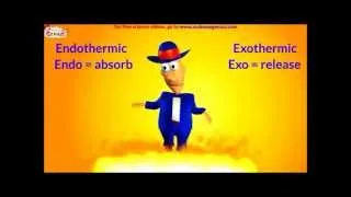 Exothermic and Endothermic Reactions - Video for kids