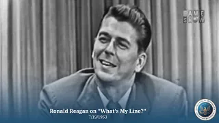 Ronald Reagan on "What's My Line?" 7/19/1953