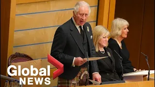 Queen Elizabeth death: King Charles III addresses Scottish Parliament following condolences | FULL