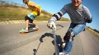 Russia.SunCity Longboard  Downhill