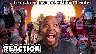 TRANSFORMERS ONE TRAILER REACTION!! Chris Hemsworth | Scarlett Johansson | Brian Tyree Henry