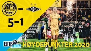 26. serierunde 2020 | Bodø/Glimt - Rosenborg 5-1 | Høydepunkter 2021