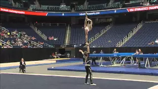 Boynton-Sedochenkov - Balance - 2015 USA Gymnastics Championships