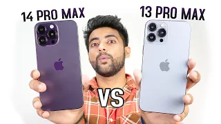 iPhone 14 Pro max vs iPhone 13 pro max - Full Comparison !!