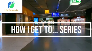 Frankfurt Airport walk through... How i get to Baggage Claim? Start at Gate A40