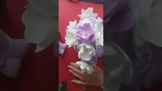 Tear Drop Wedding Bouquet (Step 7)