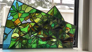 HOW TO MAKE a Stained Glass Panel