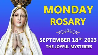 THE ROSARY TODAY❣️JOYFUL MYSTERIES❣️SEPTEMBER 18, 2023 HOLY ROSARY MONDAY