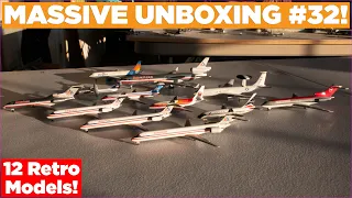 12 GEMINIJETS MODEL UNBOXING! | Massive Unboxing #32 (Retro TUL!)