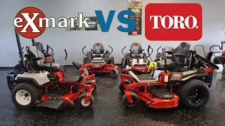 The Truth about Exmark... What's the difference between Exmark and Toro???