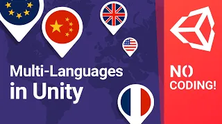 Unity Multi-languages without Coding, Make your game Multi-Lang