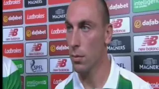 Scott Brown Post Match Interview Rangers