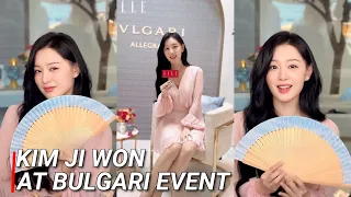 김지원 Kim Ji Won Full interview At Bulgari Event in Singapore 240514