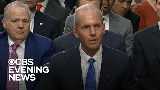 Boeing CEO admits mistakes during congressional hearing