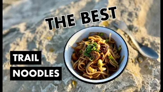 The Best Trail Noodles | easy hiking, camping, backpacking meals | recipes