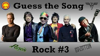 Guess the Song - Rock #3 | QUIZ