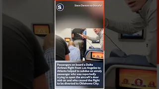 Delta Passengers and Crew Detain ‘Unruly Passenger’ on Flight