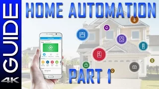 Smart Home Automation Guide 2017 - Part 1 - Echo Dot, SmartThings vs Wink Hub, Harmony, Hue, Nest