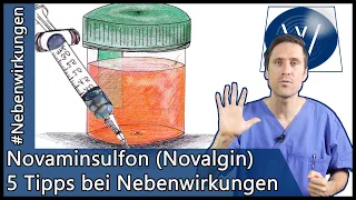 Nehmen Sie das Schmerzmittel Novalgin? Beachten Sie diese Nebenwirkungen & Tipps zu Novaminsulfon!