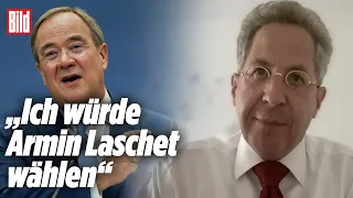 Der umstrittenste CDU-Kandidat: Hans-Georg Maaßen bei BILD Live