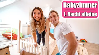 Neues Babyzimmer 😍 1. Nacht alleine schlafen! Hausbett bauen! Emotionaler Meilenstein! Mamiseelen