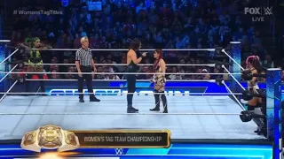 Wwe Smackdown Damage CTRL vs Raquel & Shotzi women’s tag team championship | October 21, 2022