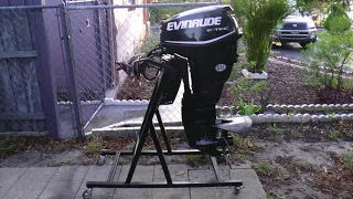 2012 30HP Evinrude E-TEC 2 Stroke Outboard Motor