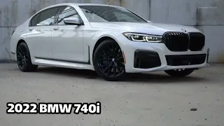 2022 BMW 740i M SPORT / Luxury Sedan 7 series / ОБЗОР экстерьер, интерьер