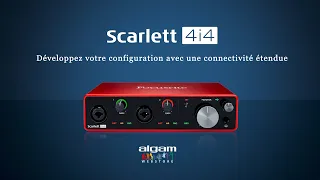 Découvrez la Focusrite Scarlett 4i4 3ème Génération ! (vidéo Algam Webstore)