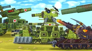 I'M SURROUNDED BY MONSTERS, BUT NOT BROKEN! KV-44 VS Japanese Dora, Mephistopol