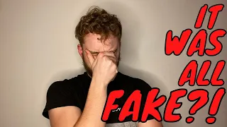 IT WAS ALL FAKE?! | READING MEAN COMMENTS | LAINEY AND BEN