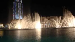 The Dubai Fountain - Celine Dion & Andrea Bocelli - The Prayer