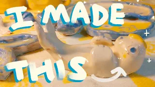 ceramics tour + paint with me