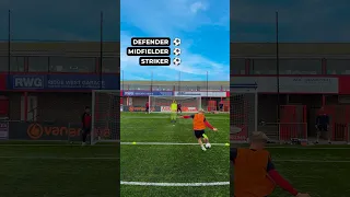 Defender Vs Midfielder Vs Striker